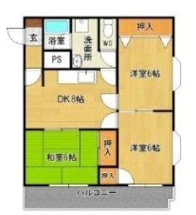 山口第一ビルの間取り