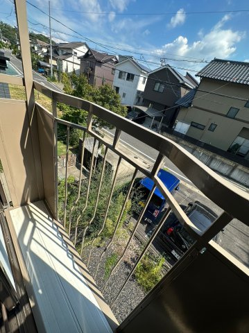 ハイツT・Kのバルコニー