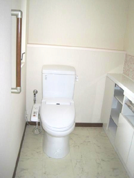 ブランズガーデン朝霧のトイレ|トイレもきれいです