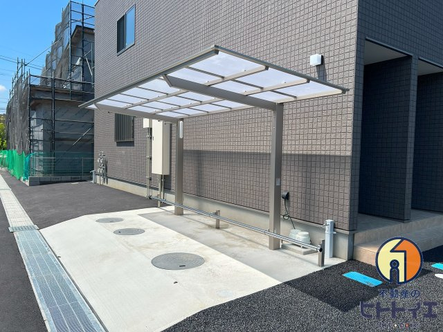 オラス平田のその他共用部分|駐輪場です