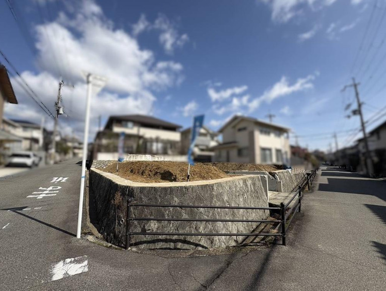 箕面市粟生外院４丁目　土地の外観