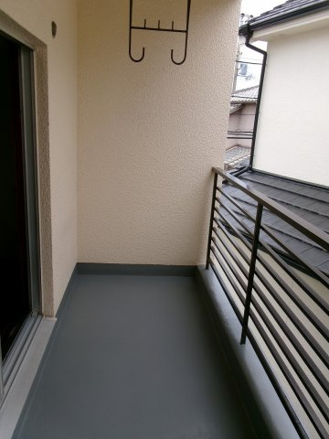 第１春陽マンションのバルコニー