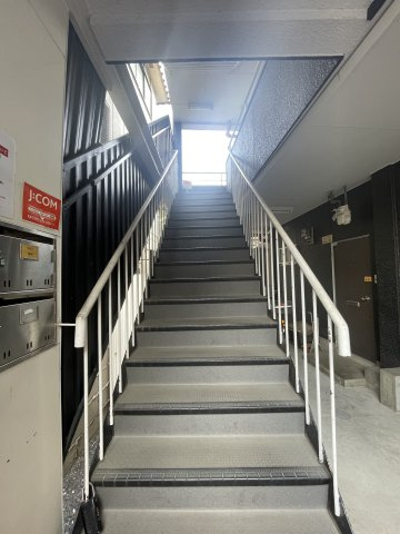 梶町マンションのロビー