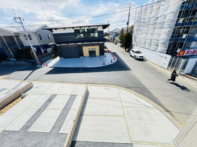 松戸市新松戸７丁目新築戸建【新松戸西小学校：6分】の展望|バルコニーより南側眺望