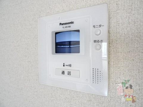 エスポワール大安寺のセキュリティ|カメラ付インターホン