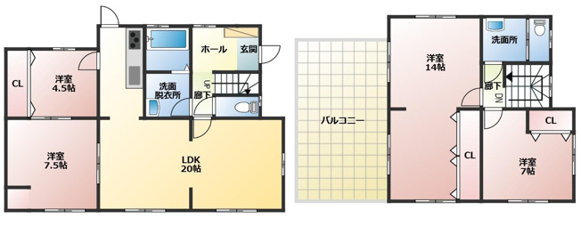 【間取り】 | 熊本市東区保田窪4丁目 | ☆間取り図☆