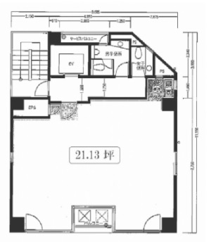 【間取り】 | オオツジ堂山ビル