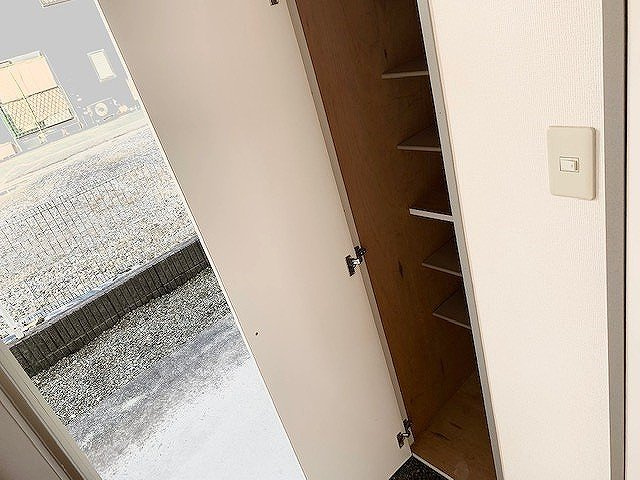 レオパレスレヴェルベールⅠの収納|シューズボックス有り