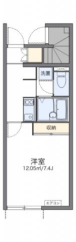 レオネクスト玉手Ⅱの間取り