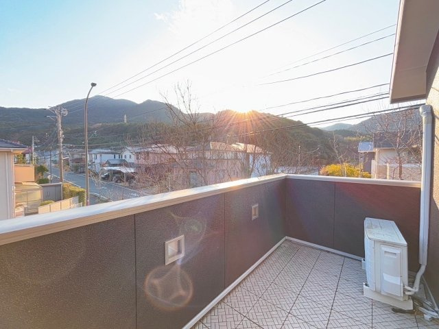 室見が丘１丁目　戸建の展望|南西に西山、飯盛山が見えます