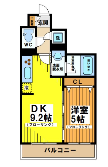 【間取り】 | アルドールＫ