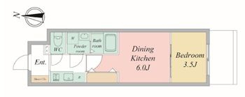 エスリードレジデンス大阪谷町ザ・マークスの間取り