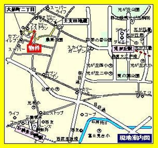 ココミカワヤの地図