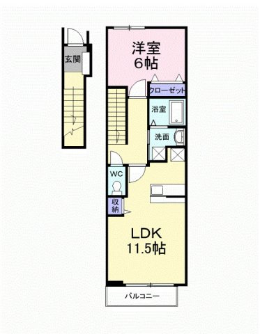 エスプワールの間取り