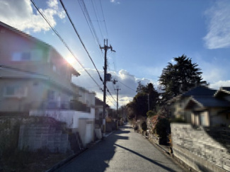 【前面道路含む現地写真】 | 大津市比叡平3丁目34　売土地