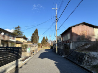 【前面道路含む現地写真】 | 大津市比叡平3丁目34　売土地