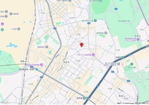 神宮前3丁目AKハウスの地図