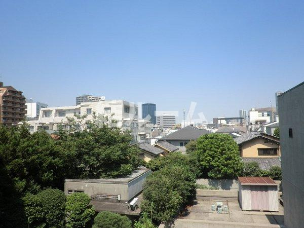 新宿区中町の賃貸マンションの展望