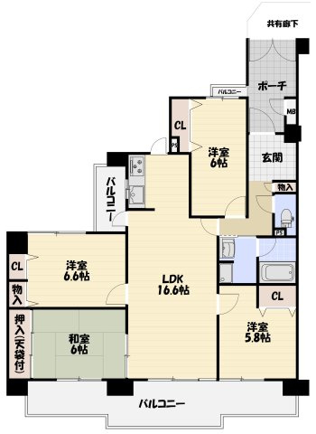 【間取り】の画像