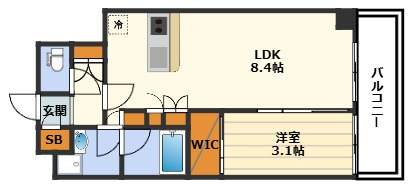 アーバネックス同心の間取り