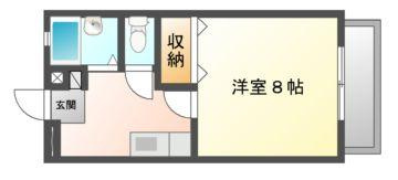 エステート富町の間取り