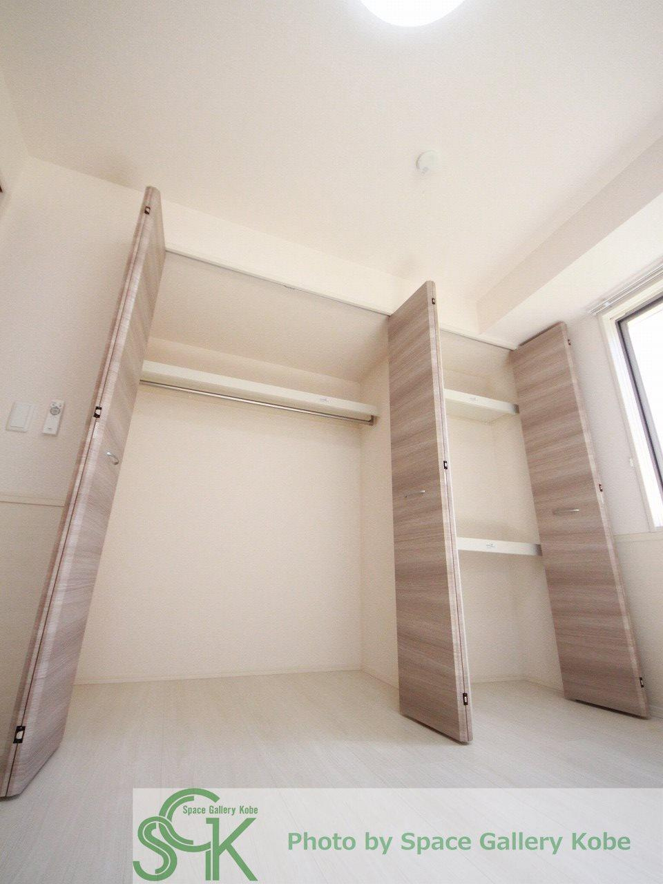 リヴェールコート名谷の収納|※お部屋により仕様が異なる場合があります。