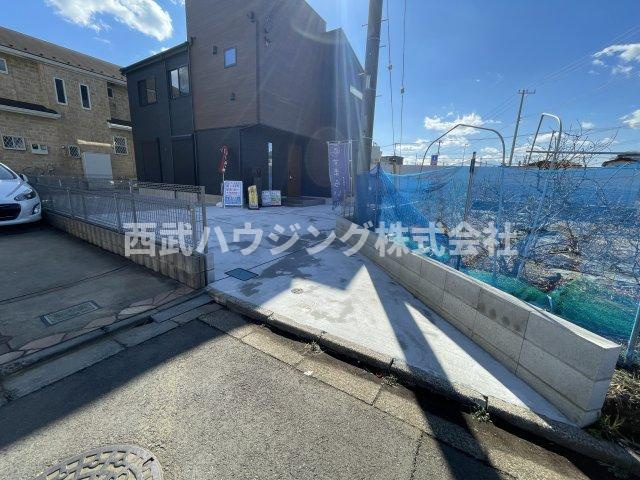 所沢市向陽町Ａ号棟　所沢市の新築住宅なら西武ハウジングの前面道路含む現地写真