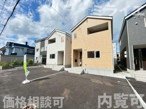 【新築戸建】札幌市手稲区曙三条3丁目3棟の外観