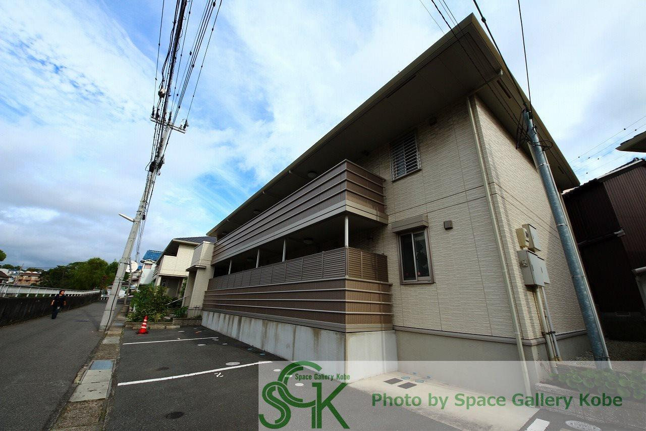プランドール中道　B棟の外観