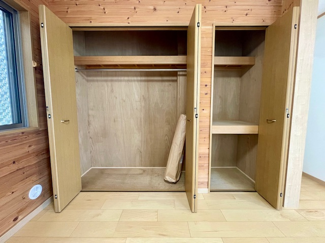 茅ヶ崎市美住町　中古戸建の収納|新規リフォーム完了！各居室に収納スペース付