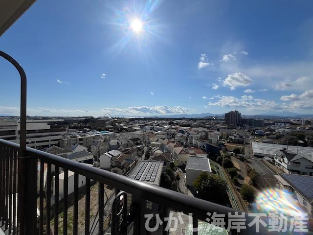 ベルパーク湘南茅ケ崎ベコニア館の展望|バルコニーからの眺望