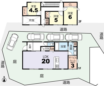  | 岩倉村松町　中古戸建【令和５年築★４方道路★アイ工務店の注文建築】