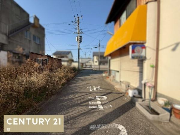 和歌山市汐見町3丁目　土地の前面道路含む現地写真