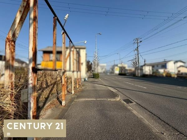 和歌山市汐見町3丁目　土地の前面道路含む現地写真