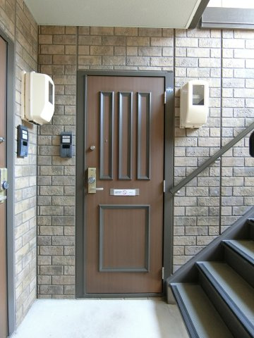 パストラルＫＡ棟の玄関