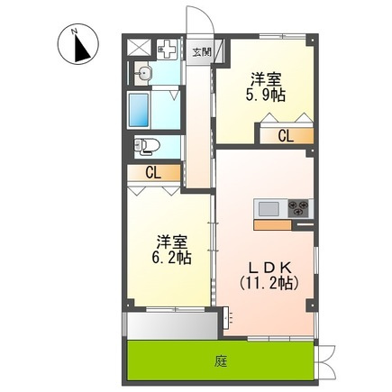 Pruciluの間取り