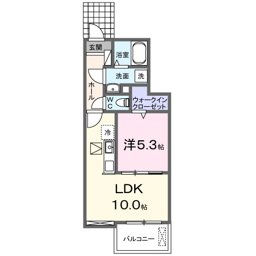 ☆１LDK間取り図☆