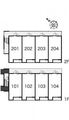 【区画図】 | レオネクストソファレ　Ｆ