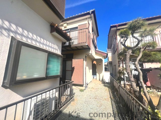 高座郡寒川町倉見　建築条件無し　売地の外観|2025.2.21撮影☆