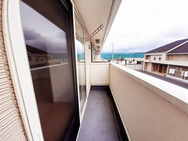 ビッグ　シャトーＡのバルコニー