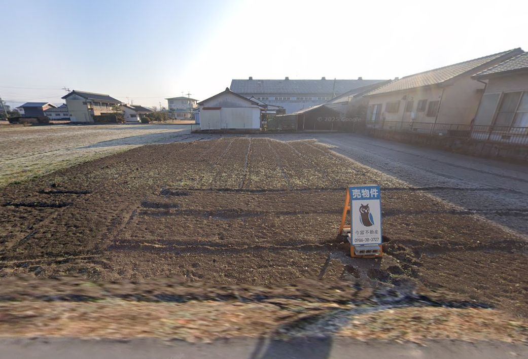 都城市高木町の売地の外観