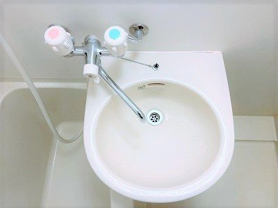 レオネクストめふの洗面所|スペースが確保できる洗面所です