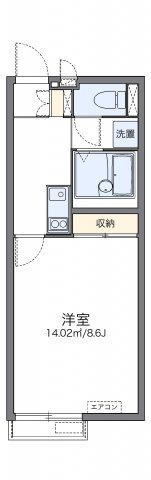 レオネクストめふの間取り