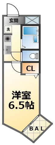 コート・サラ2の間取り