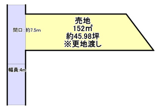 【土地図】 | 売地　和木町和木5丁目