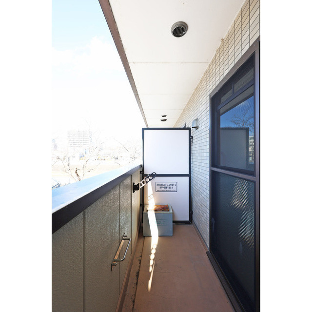 ユートピア三田　のバルコニー