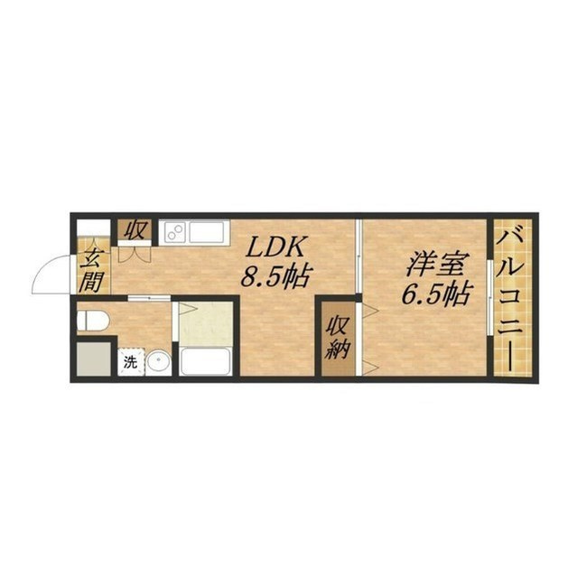 ユートピア三田　の間取り