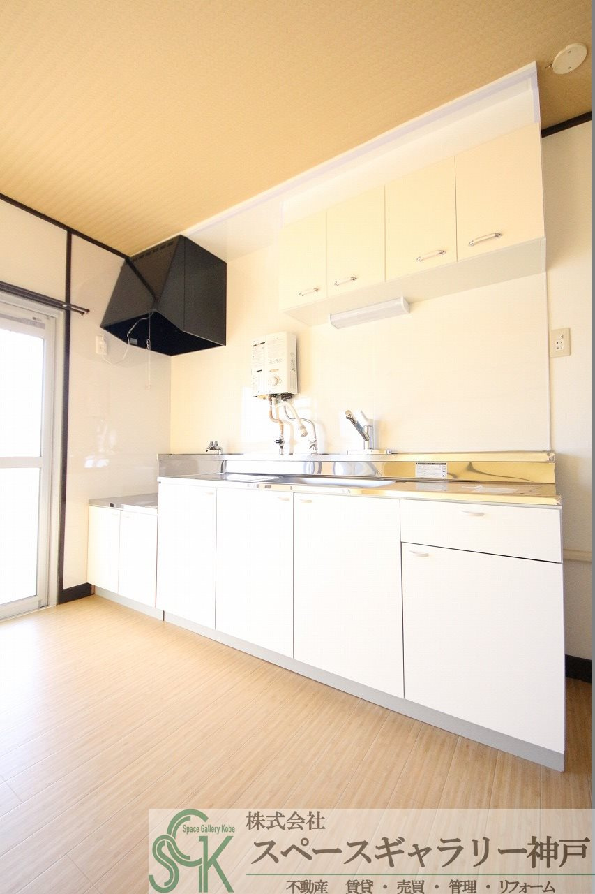 新多聞第二住宅110号棟　のキッチン