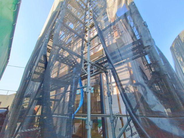 富士見市渡戸３丁目の新築一戸建の外観|2026年2月撮影　
急行停車駅の「ふじみ野」駅利用で通勤・通学に便利！
住宅性能評価書付きで安心の新築一戸建て　全2棟♪　
資料請求やご見学などお気軽にお問い合わせください。