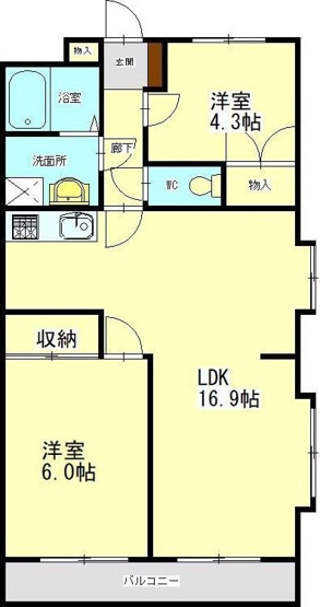 【間取り】 | ユーミーマンション加藤Ｃ棟